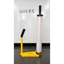 Glc Streçfilm Palet Streç Sarma Aparatı+makinesi+paketleme +ambalaj Oval Sarı