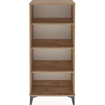 Arges Dolap 3 Raflı 60x30x134 Çam-çam Çam