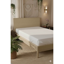 %100 Pamuk Ranforce Premium Tek Kişilik Plus Lastikli Çarşaf - Be Beyaz %100 Pamuk Ranforce Premium Tek Kişilik Plus Lastikli Çarşaf - Be Beyaz