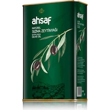 Ahsaf Naturel Sızma Zeytinyağı Teneke 3 L