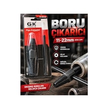 Kırık Musluk Sökme Aparatı Ters Kılavuz Sıkışmış Boru Çıkarıcı Seti 11-22mm