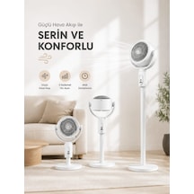 Sessiz Çalışma Özelliğiyle Rahat Kullanım Sunan Dikey Vantilatör - Lisinya