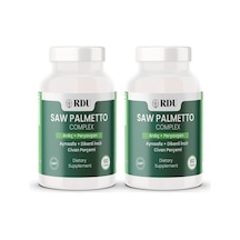 Rdu Saw Palmetto Ardıç Civanperçemi Aynısafa Bitkisel Gıda Takviyesi 2 x 60 Tablet