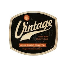 Bay Etiket Vtr18 Vintage Yazili Etiket