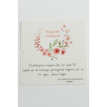 Marteniçka - 312 - - Glblseme - Bileklik Kartı-beyaz Çok Renkli