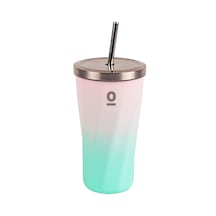 Espressolab Renk Geçişli Pipetli Mug Termos 500 Ml No:79