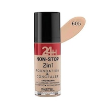 Pastel Profashion 24H Non-Stop 2 in 1 Foundation & Concealer 605 Sand