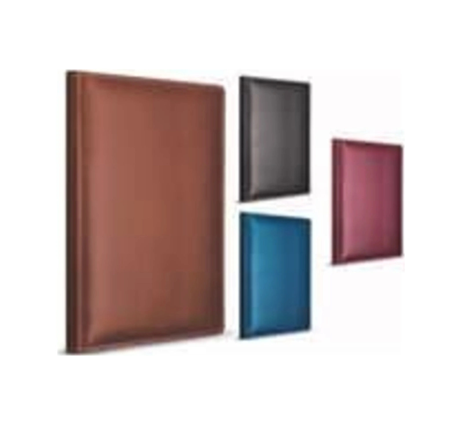 Defter 17x24 160 Yp. Kareli Deri 1604 / Gıpta Renkli