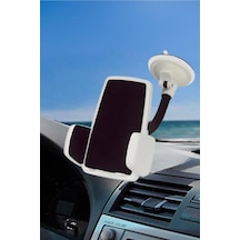 Araç Içi Telefon Tutucu Vantuzlu Araba Tekne Karavan Flexi Gövde Extra Vantuzlu Araç Telefon Tutucu