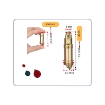 Artema A33493Yp Basmalı Sifon Aç Kapa Mekanizma Altın