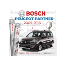 Peugeot Partner Tepee Muz Silecek Takımı 2010-2016 Bosch Aeroec