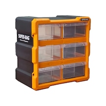 Superbag Küçük Monoblok Çekmece 6lı