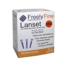 10 Kutu Freely Fine Lancet / Lanset 100 Lük 28G