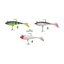 Captain 3543 10Cm Crazy Zender Uv Paint Silikon Sahte Balık