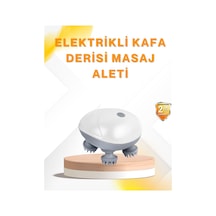 Şarjlı Kafa Masaj Aleti 3 Hız Ayarlı Derin Masaj Çok Renkli