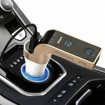 Oto Çakmaklık Araç Kiti Fm Transmitter Bluetooth Kablosuz Usb Mp3 N11.320