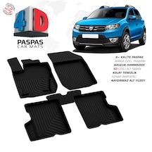 Dacia Sandero 2 Ferrous 4d Havuzlu Kauçuk Paspas 2013 2020