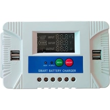 Powermaster Pm-20a 12 Volt - 24 Volt - 20 Amper 4 Usbli Dijital Otomatik Solar Şarj Regülatörü