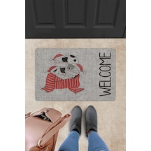 Evaşk Kapı Önü Paspası Vinil Kaymaz Tabanlı 45 X 70 Evaşkdm11125