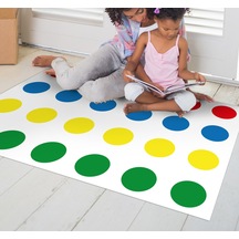 Vinil Branda Twister Oyunu Vinil Halı 70x100 Cm
