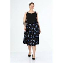 Myline Arka Bel Lastikli Çan Etek (538652389)