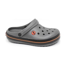 Akınal Bella E195.m.0024 Erkek Gri-siyah Sandalet-gri Gri