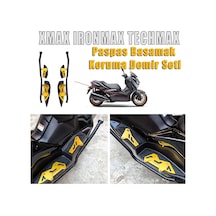 Xmax Techmax 250/300 2018-2025 Paspas Basamak Koruma Demir Seti Sarı Renk Sarı