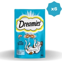 Dreamies Kedi Ödül Maması Somon 60 Gr - 6 Adet