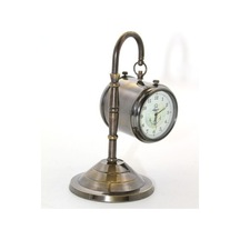 9091080288755drvs - Masa Üstü Pirinç Saat Model 8 Çok Renkli