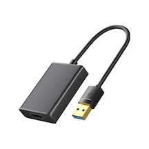 Hd08 Usb 3.0 5gbps To Hdmı Dönüştürücü Adaptör 1080p Fullhd Aynalama Ve Genişletme Modu