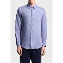 Emporio Armani Erkek Gömlek Em000099 Te10157 Ob003 Mavi MAVİ