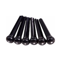 Raymond Joes Ms021B6 Akustik Gitar Pimi 6 Lı Set Siyah