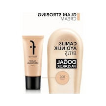 Şeftali Renkli Aydınlatıcı Makyaj Bazı - Glam Strobing Cream 002