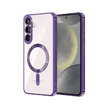 Samsung Galaxy Uyumlu A37 5g Kross Magneticsafe Kapak - Mor Diğer