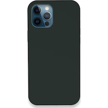 Apple iPhone  Uyumlu - 12 Pro Kılıf Lansman Legant Silikon - Koyu Yeşil