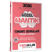 Yediiklim 2026 Ags Kpss Ales Dgs Sözel Mantık Tamamı Çözümlü Çıkmış Sorular