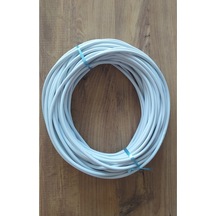 3x1.5 Ttr 30 Metre Çok Telli Beyaz Renk Izolasyonlu Topraklı Seyyar Elektrik Kablosu 1