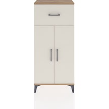 Hyperion Dolap 2 Raflı Tek Çekmeceli 2 Kapaklı 60x44x134 Çam-aytaşı Atlas Çam
