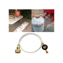 Novahub Propan Dolum Adaptörü Kamp Gaz Sobası Tankı Altın İspanya İdeal Kullanım Altın