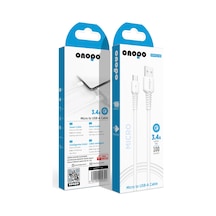 Micro To Usb Kablo 3.4a Uyumlu Hızlı Şarj Ve Data Kablosu 1m - Q6