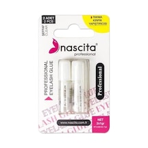 Nascıta 2'li Kirpik Yapıştırıcısı Beyaz 01