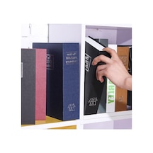 Xl Boyutunda Gizli Kasa, Kitap Şeklinde Şifreli Kilitli Tasarım