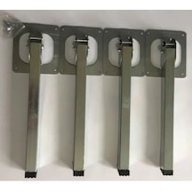 Metal Katlanabilir Sofra Masa Ayağı 70 Cm 4 Adet + Vidaları