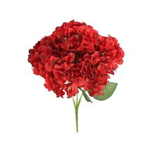 Yapay 5 Dallı Ortanca Demeti 35 Cm Kırmızı Yeşil