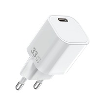 Wiwu Wi-g015 Cube Serisi Gan Tech Pd Hızlı Şarj Özellikli Mini Şarj Başlığı 33w Beyaz