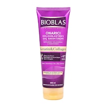 Kolajen & Keratin Onarıcı Dolgunlaştırıcı Saç Bakım Kremi 250 Ml İnce Ve Yıpranmış Saçlar İçin Hacim,