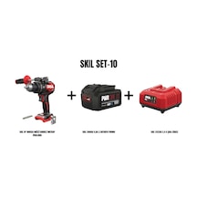 Skil Set-10 Skil XP 3085CA Akülü Darbeli Matkap Vidalama + Skil 3104AA 4AH Li Batarya Promo + Skil 3122AA 2.4A Şarj Cihazı