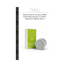 Özel Üretim Sürpriz Ewa A126 Bluetooth 5.0 Mini Hoparlör Metal Kasa