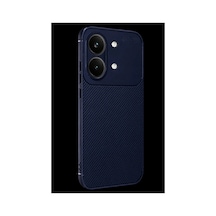 Poco X8 Pro Max Auto Focus Karbon Kapak - Lacivert İtdark57314