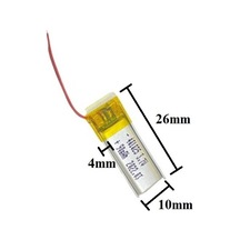 Sertec 401025 3.7v 90 Mah Lityum Polimer Pil 1.5a Drone Için Uygun Değildir